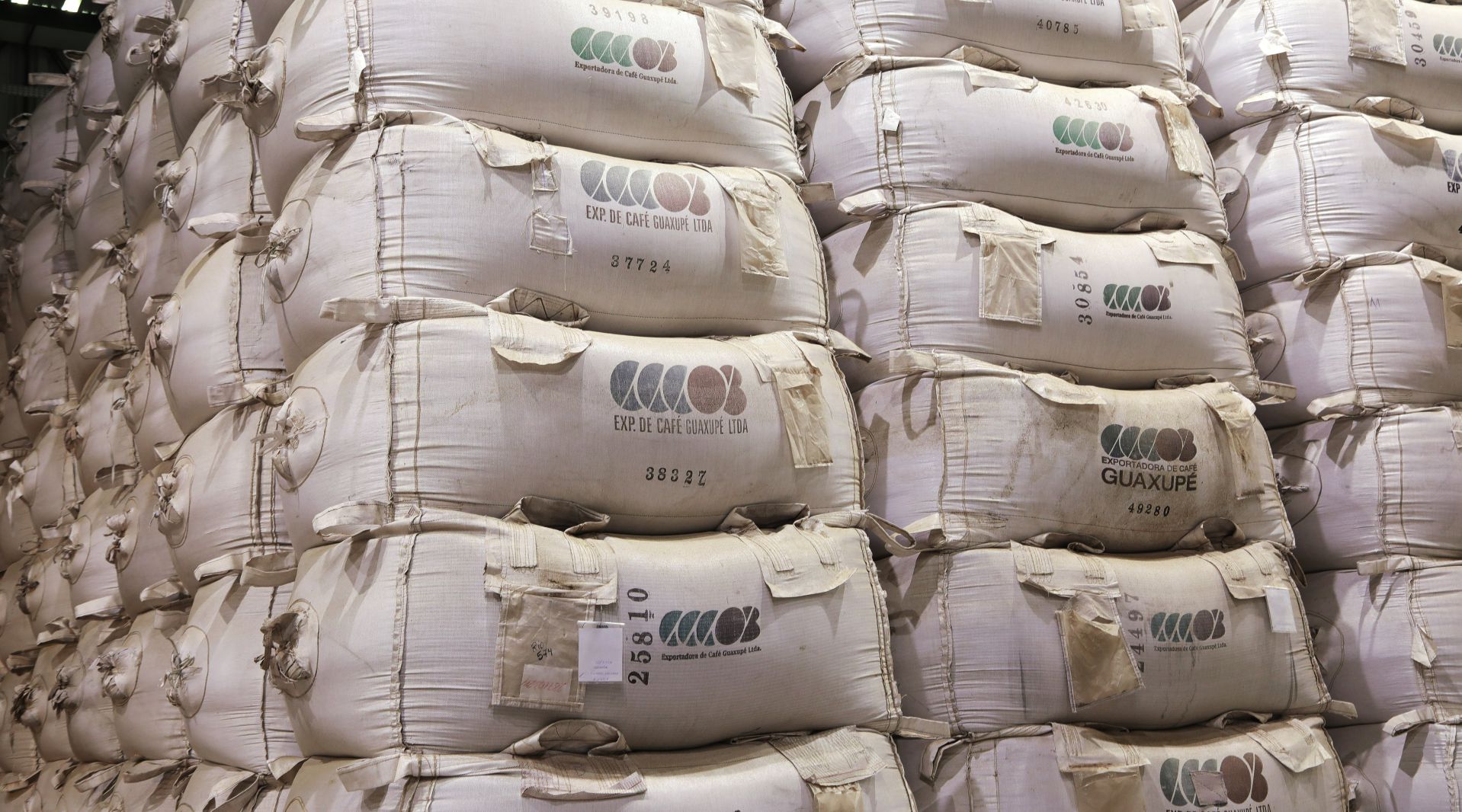 Sacas de café Exportadora Guaxupé