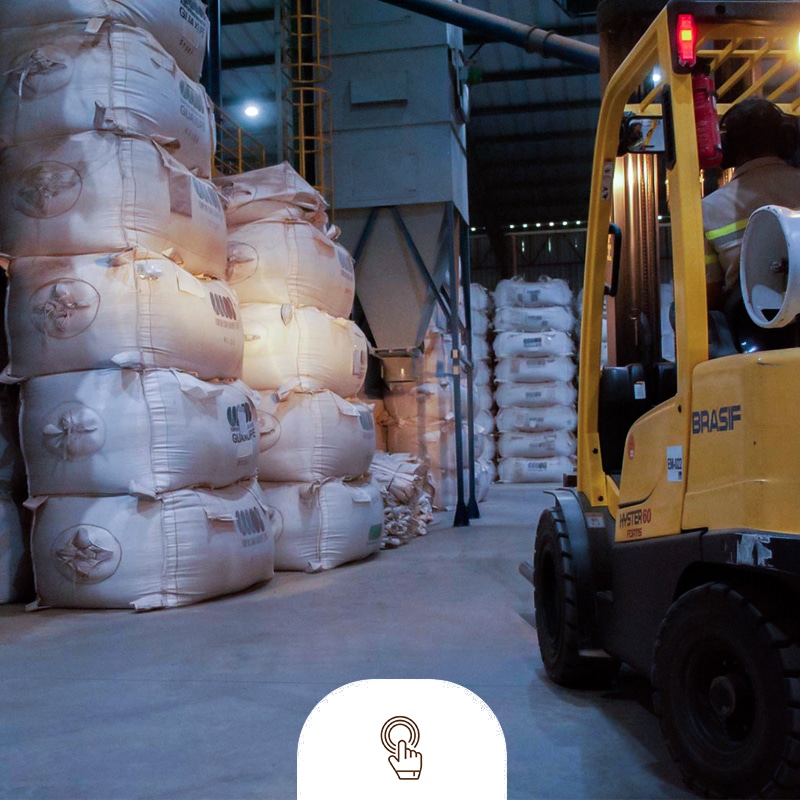 1 million bag capacity warehouse